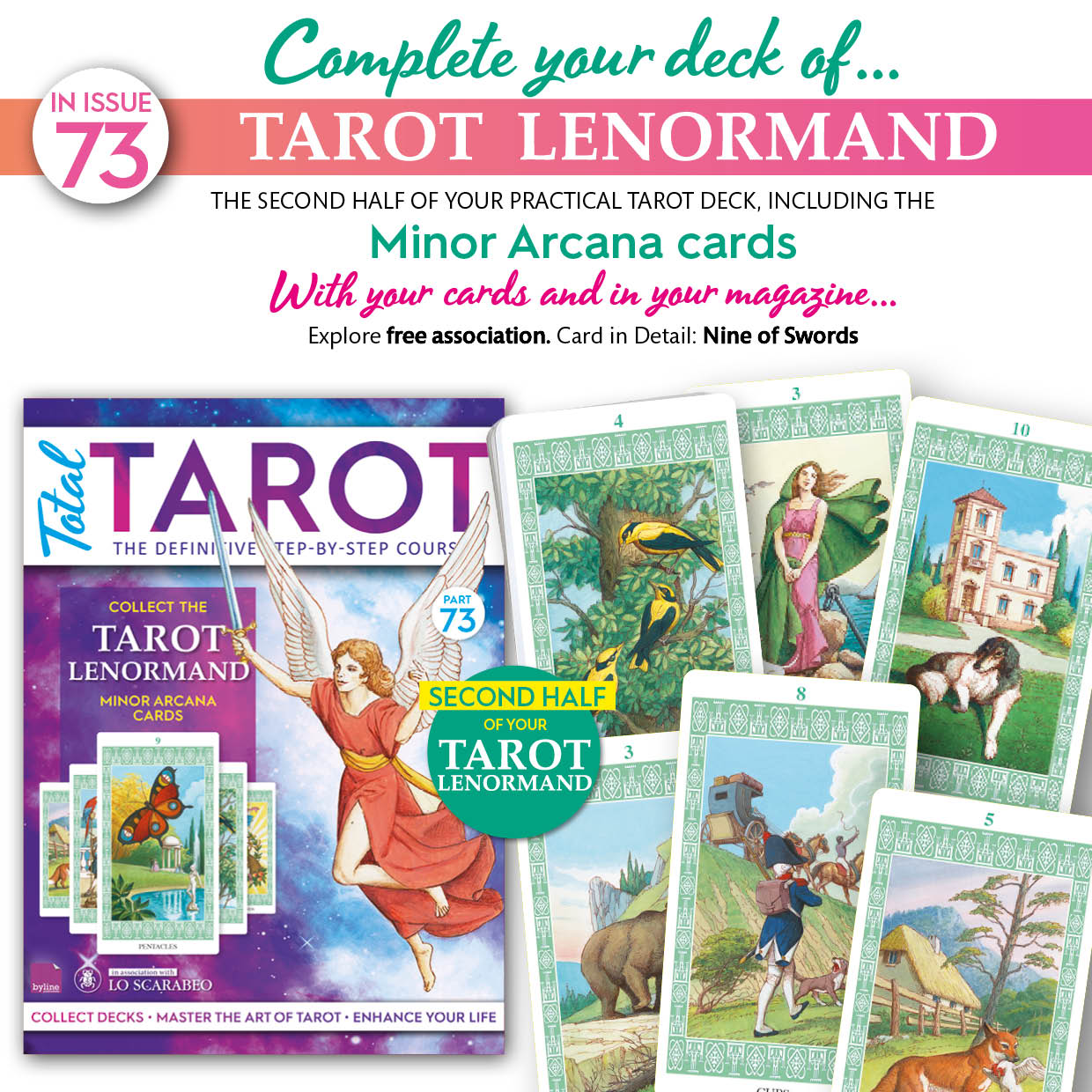 Total Tarot Issue Issue 73: Tarot Lenormand