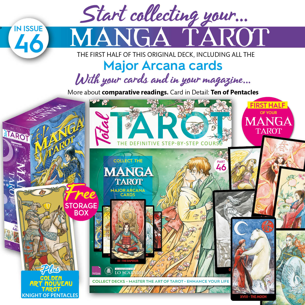 Total Tarot Issue 46 - Manga Tarot