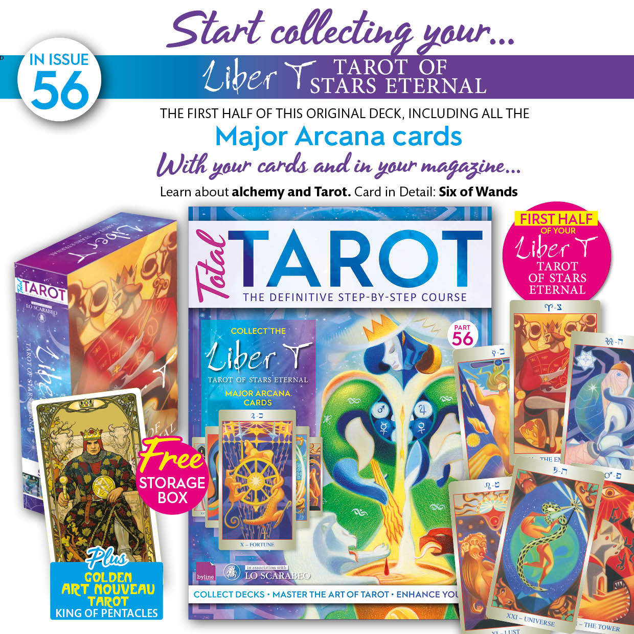 Total Tarot Issue 56 - Liber T Tarot of Stars Eternal – Total Tarot Shop