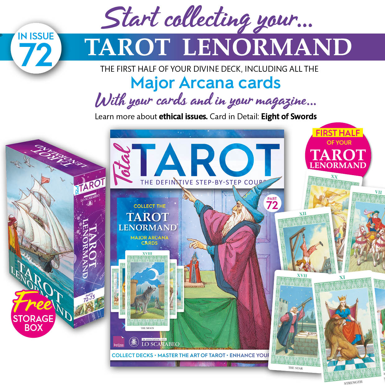Total Tarot Issue Issue 72: Tarot Lenormand